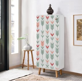 Sapateira Vegas – Branco – 50 cm x 135 cm x 38 cm