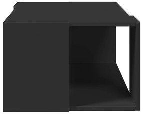 Mesa de centro 89,5x48x30 cm derivados de madeira preto