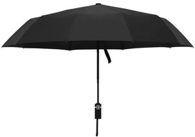 Guarda-chuva dobrável automático 104 cm preto