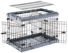 Ferplast Jaula para cães Superior 75 77x51x55 cm preto