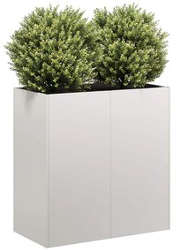 Plantador 80x40x80 cm aço inoxidável