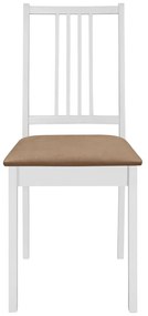 3 pcs conjunto de jantar MDF branco