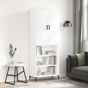 Armário alto 69,5x34x180 cm derivados de madeira branco