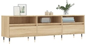 Móvel de TV 150x30x44,5 cm derivados de madeira carvalho sonoma