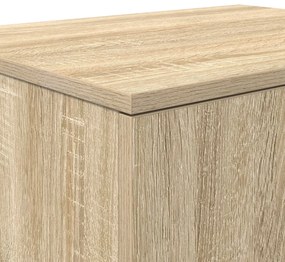 Armário de Armazenamento vidaXL em Carvalho Sonoma 103x41x40 cm em Mad