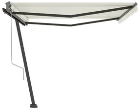 Toldo automático independente 450x300 cm cor creme