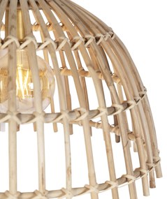 Candeeiro de suspensão rural de bambu de 55 cm - Cane Magna Country / Rústico