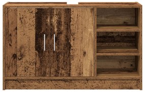 Gabinete para Pia Madeira Velha 90x29x55 cm Madeira Derivada