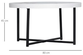 Mesa de Centro Catrine - Design Nórdico