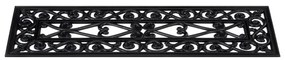 Tapetes para degraus de escada 10 pcs 25x75 cm borracha