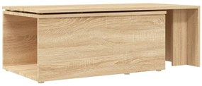 Mesa de centro 150x50x35cm derivados de madeira carvalho sonoma