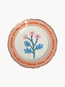 Prato de jantar em porcelana artesanal Primrose