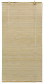 Estore de enrolar 80 x 160 cm bambu natural