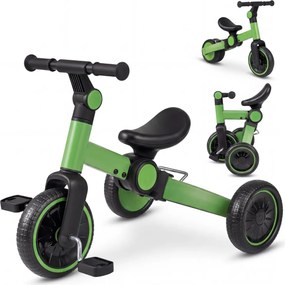 Bicicleta Infantil 5 em 1, 66 x 48,5 x 51,5 cm, Dobrável, Verde