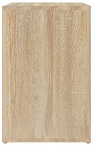 Sapateira 130x35x54 cm derivados de madeira carvalho sonoma