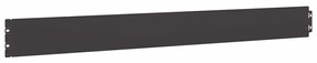 Orlas de relvado 50 pcs preto 10x103 cm aço laminado a frio
