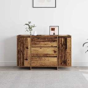 Sideboard Madeira Velha 120x41x75 cm Madeira Engenharia
