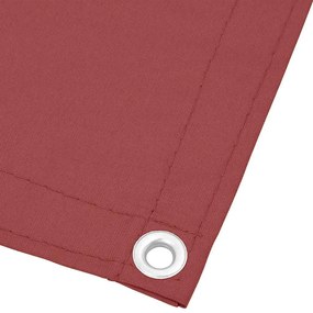 Tela de varanda 75x1000 cm 100% poliéster oxford terracota