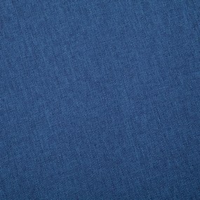 Sofá Valença de 2 Lugares - Em Tecido - Cor Azul - 156x82x76 cm - Estr