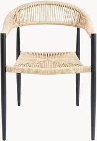 Cadeira de jantar para jardim com braços Palma