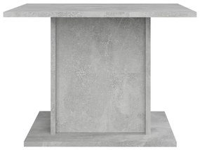 Mesa de centro 55,5x55,5x40 cm derivados madeira cinza-cimento