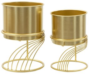 P/PAR DE POTES ESPIRAIS CM Ø 23X35-20X30