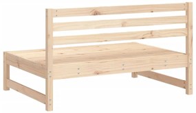 Sofás de centro para jardim 2 pcs 120x80 cm pinho maciço