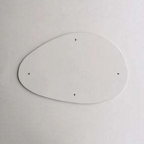 Espelho Porto – Branco – 76 cm x 50 cm