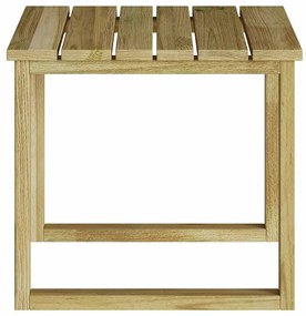 Mesa de Cama 40x40x36 cm Madeira de Pinho Impregnada