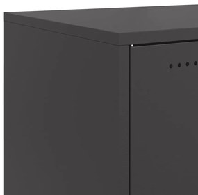 Aparador 100,5x39x72 cm aço preto