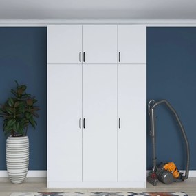Roupeiro BA104 – Branco – 145x239x55 cm