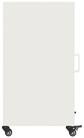 Aparador 36x39x72 cm aço branco