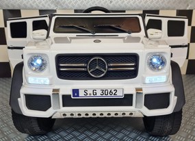 Mercedes Maybach G650 Carro eletrico infantil 12V Branco