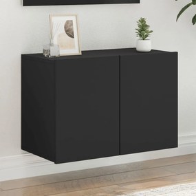 Móvel de parede para TV 60x30x41 cm preto