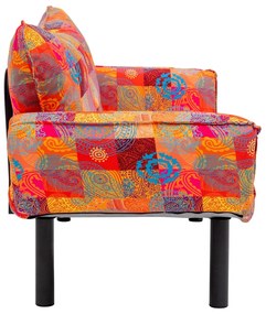 Sofá-Cama 2 Lugares Chatto – Multicolor – 150x75x70 cm