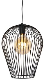 Candeeiro de suspensão design preto - Wire Ario Design