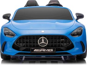 Carro elétrico para Crianças 24V, 2 Lugares, 4x4  Mercedes-Benz GT63 AMG, Rodas de espuma EVA, assento Couro ecológico Azul
