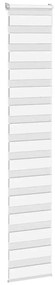 Cortina de zebra 50x230 cm largura do tecido 45,9 cm poliéster