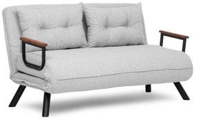 Sofá-Cama 2 Lugares Sando – Cinzento – 175x133 cm