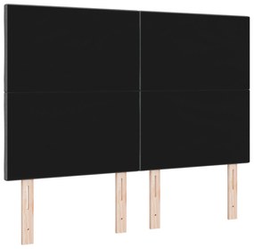 Cabeceira Design de Blocos de Diamante Cinza Escuro 140 cm Têxtil