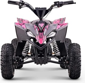 MINI MOTO 4 PARA CRIANÇAS 1000W 36V Roan RATTE C/ Marcha atrás e limitador Rosa
