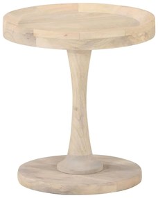 Mesa de apoio Ø40x45 cm madeira de mangueira maciça