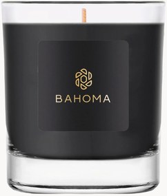 Vela perfumada artesanal com três pavios Oakley (baunilha preta)