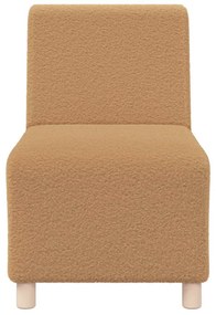 Sofá Chiar 2 pcs Bege 55 x 74 x 82 cm Tecido de veludo côtelé
