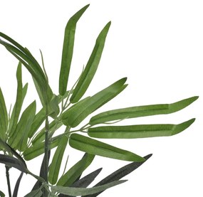 Arvore de bambu artificial com vaso 80 cm