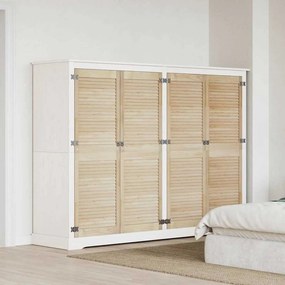 vidaXL Portas de Armário Other 4 pcs Castanho 140.5 x 49.5 x 2.1 cm