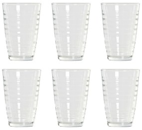 Conjunto de Copos Dkd Home Decor Cristal (300 Ml) (6 Pcs)