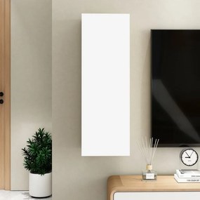Móvel de TV 30,5x30x90 cm derivados de madeira branco