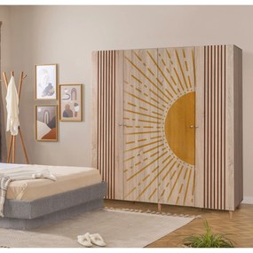 Roupeiro Loni – Sonomo – 180x192x52 cm