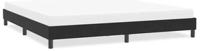 vidaXL Estrutura de cama sem colchão 200x210 cm veludo preto